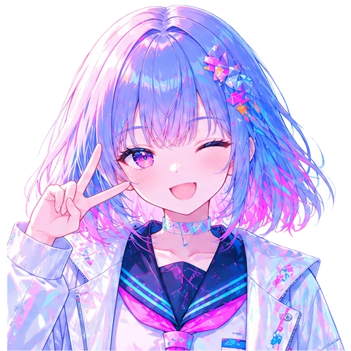 USER:01 の表情：ウインク